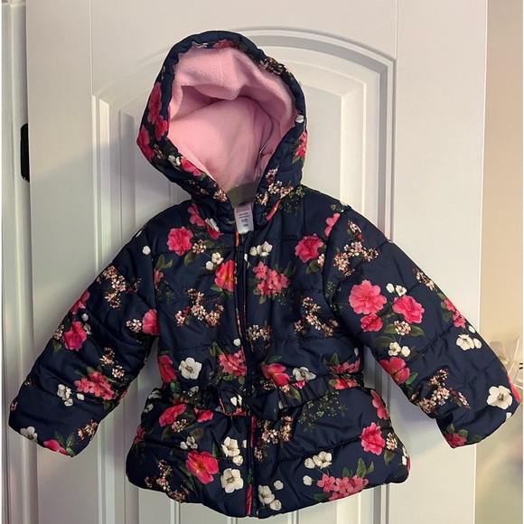 Little me Costco puffer coat - used but in good condition. - Picture 1 of 3